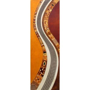 Œuvre d’art Rondeurs par l'artiste peintre Souad Attabi